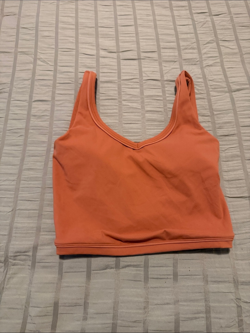 Supportive Scoop Sports Bralette - Orange